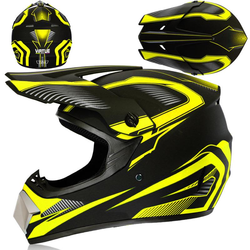 Off-road helmet, small off-road helmet, lightweight racing mountain full-face helmet, popular model helmet S