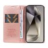 YIKATU YK-006 For Samsung Galaxy S25 Ultra Case Wallet Litchi Grain Leather Phone Cover Magnetic Auto-Absorbed