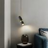 Nordic Minimalist Led Chandelier Adjustable Angle Spotlight Bedroom Reading Living room Chandeliers Decor Hanging Bedside Lights