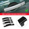 For Land Rover LR2 Range Rover Sport Discovery 3 LR3 Freelander 2 Glossy Black Car Exterior Door Handle Cover Protective Trim