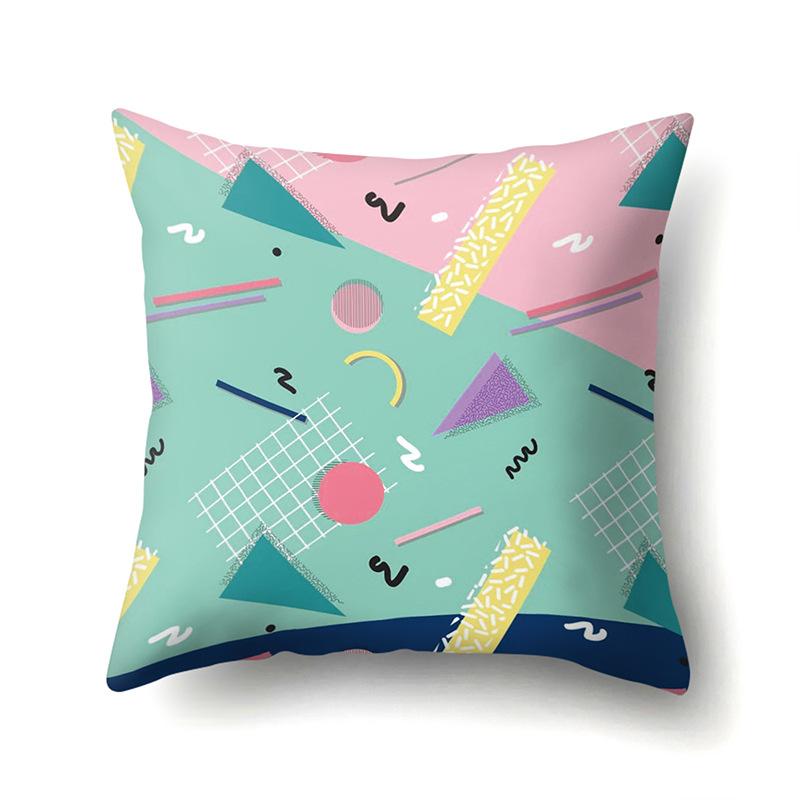Polyester Pillowcase Automobile Decoration Home Printed Pillowcase