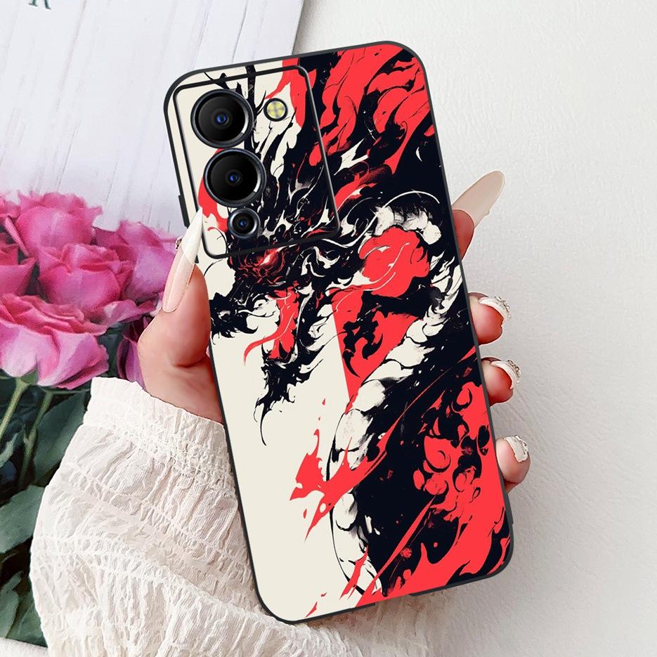 For Infinix Note 12 G96 Case X670 Stylish Painted Cover Soft TPU Phone Case For Infinix Note 12 Pro 5G X671B Note12 Turbo Fundas