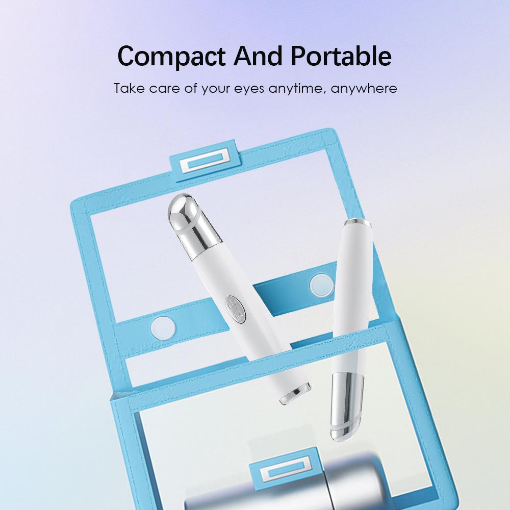 Cross-border Beauty Eye and Lip Massager: Heated Vibration Device To Reduce Dark Circles and Eye Lines.