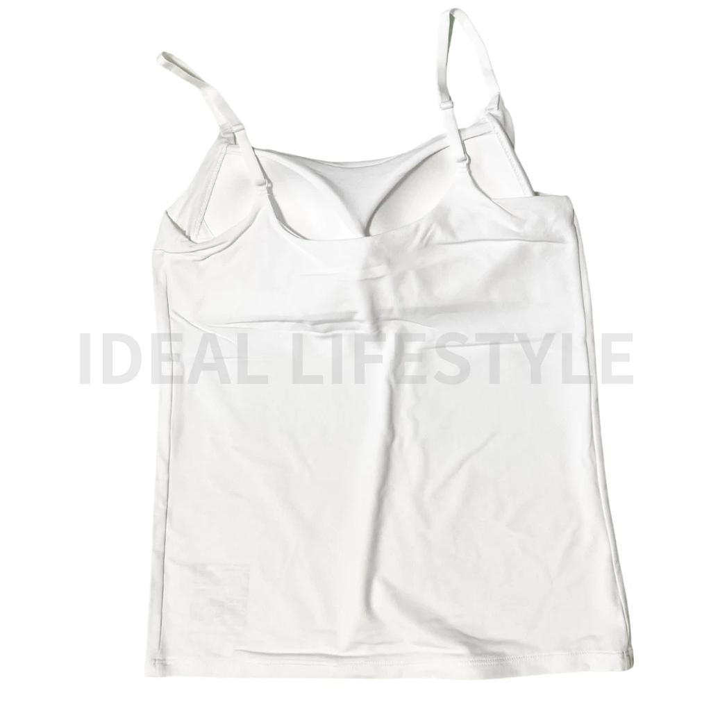 Uniqlo AIRism Bra Camisole S-4XL with Cups Sleeveless Tank Women 482186 NWT