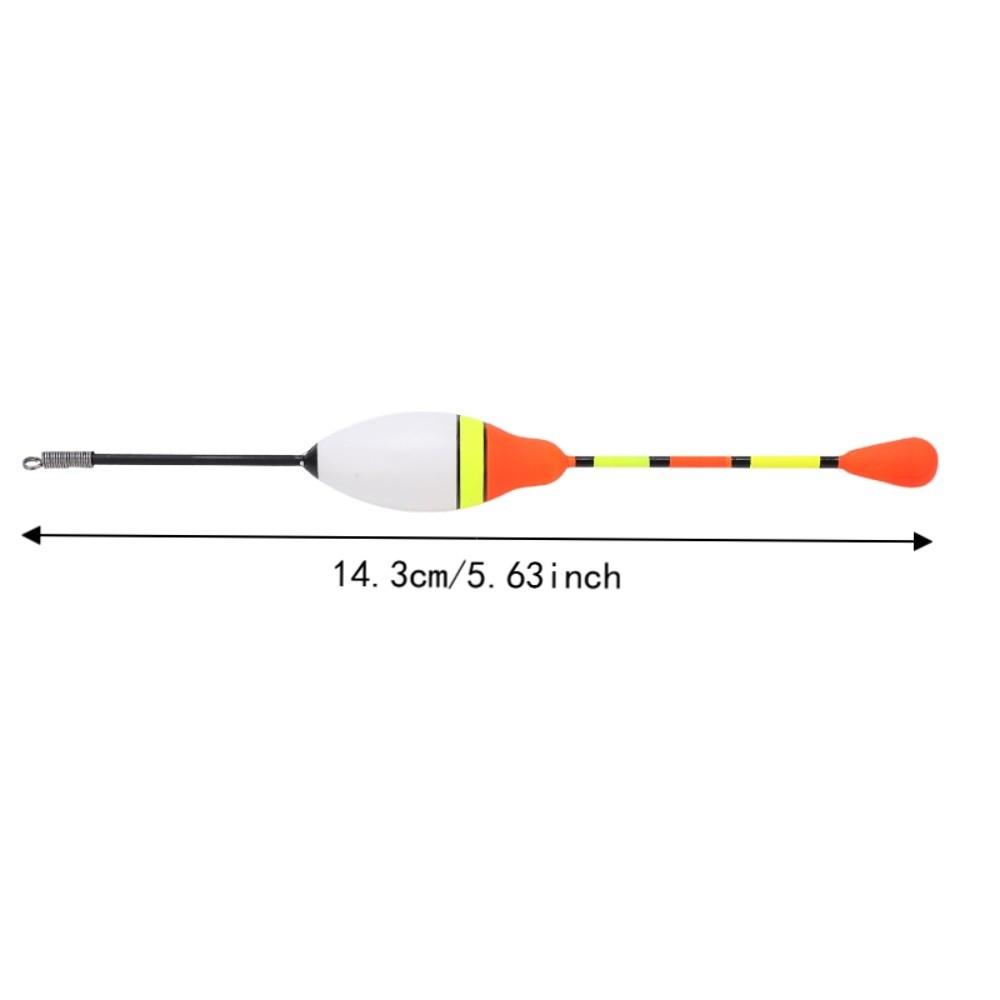 20PCS 14.3cm Fishing Floats High Visibility Fishing Slip Bobbers Fishing Bobbers  Freshwater Fishing