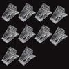 10 Pack Clear Nail Extension Clear Polymer Gel Quick Installation Suitable For Manicure And Nail Art