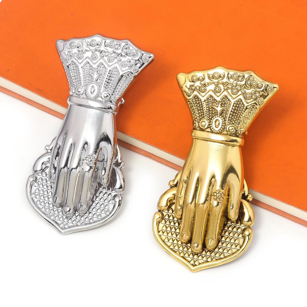 Creative Niches Lady's Hand Bookmark Holder Retro Multi Color Hand Shaped Notebook Clip For Women Men Reading Lover Stationery