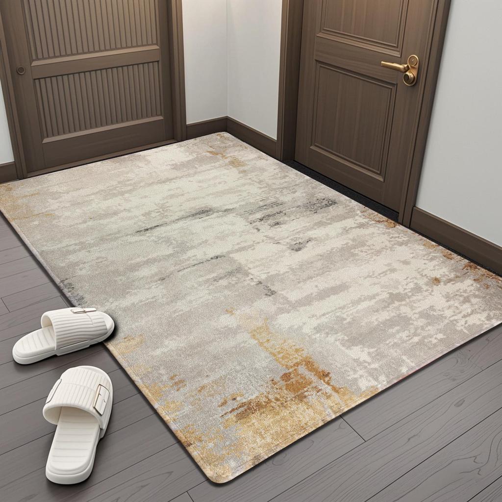 Entrance Door Mat Carpet Nordic Retro Door Mat Entrance Foyer Home Living Room Mat