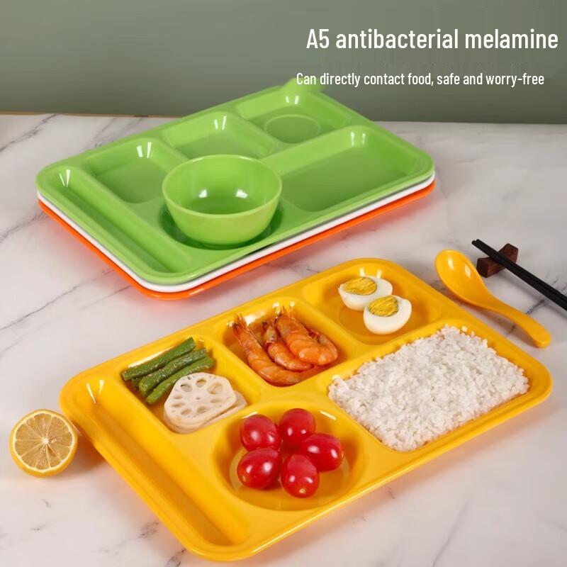 Melamin geteilter Speisetablett-Satz