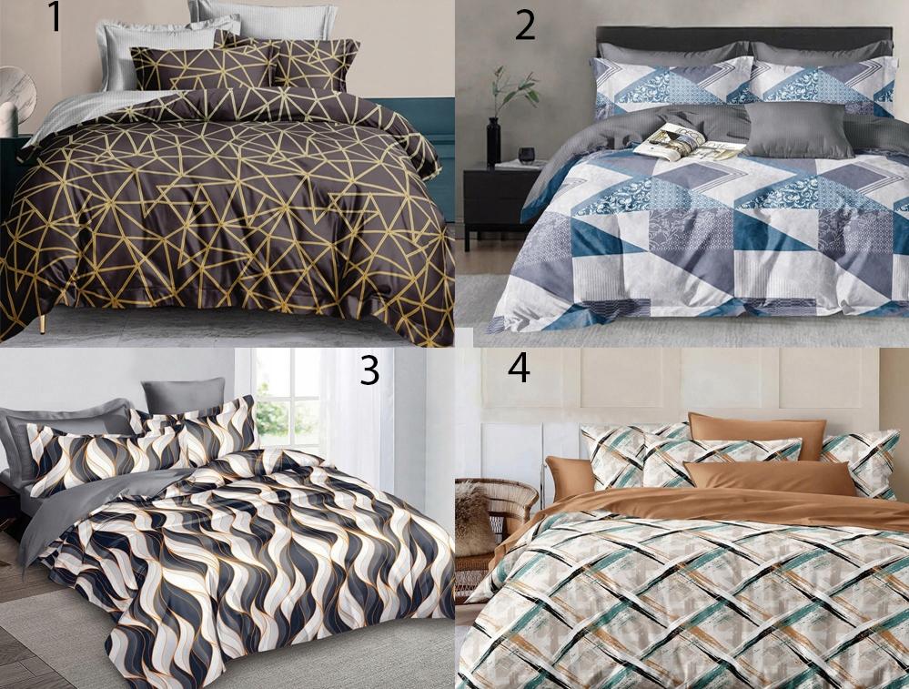 Warm Flannel Bedding 200x220 + Pillowcases Polish 3 Pieces Lines Stripes