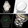 New Top Brand Fashion Men's Watch Luxury Double Calendar Fashion Business Luminous Men's Watch