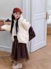New 2025 Girls' Fashion Winter Coat - Hooded, Thick, 90% White Duck Down Jacket