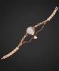Pogseubagenwachi Swarovski Stone Layered Bracelet Watch