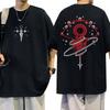 Anime Hunter X Hunter T Shirt Kurapika Phantom Troupe Short Sleeve T-shirt Men Women Summer Cotton Oversized T-shirts Streetwear