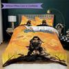 Xena Warrior Pattern Bedding uilt Set uilt Cover Pillowcase Home Decoration Birthday Gift (1 * duvet cover + 2 * pillowcase without core)252