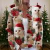 Women'S Christmas Sweater Cute Fun Christmas Sweater Fall And Winter Long Sleeve Knitted Sweater