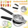Portable Fresh Juice Presser Fruit Extractor Orange Citrus Lime Lemon Squeezer Hand Press Juicer Lemon Clip Fruit Squeezer