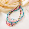 Colorful Ceramic Fish Beaded Necklace For Women Unisex Handmade Rice Beads Choker Beach Party Aesthetic Charm Jewelry Gifts
