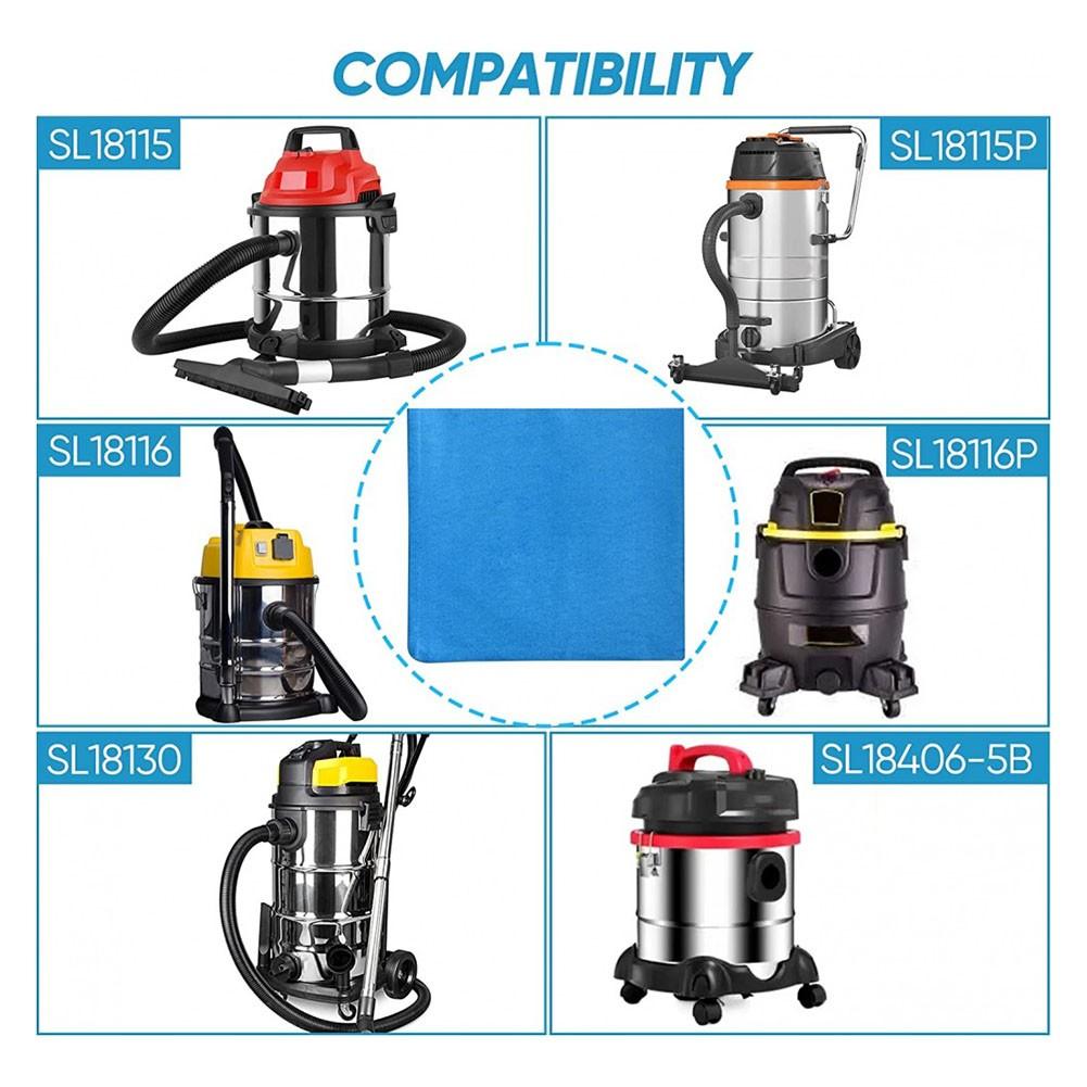 

3шт рукавные фильтры синие сухие фильтр-мешки для Stanley25-1217 1-5 галлонов