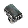 Natural Labradorite Gemstone 925 Sterling Silver Jewelry Ring Size 9 ETC-14154