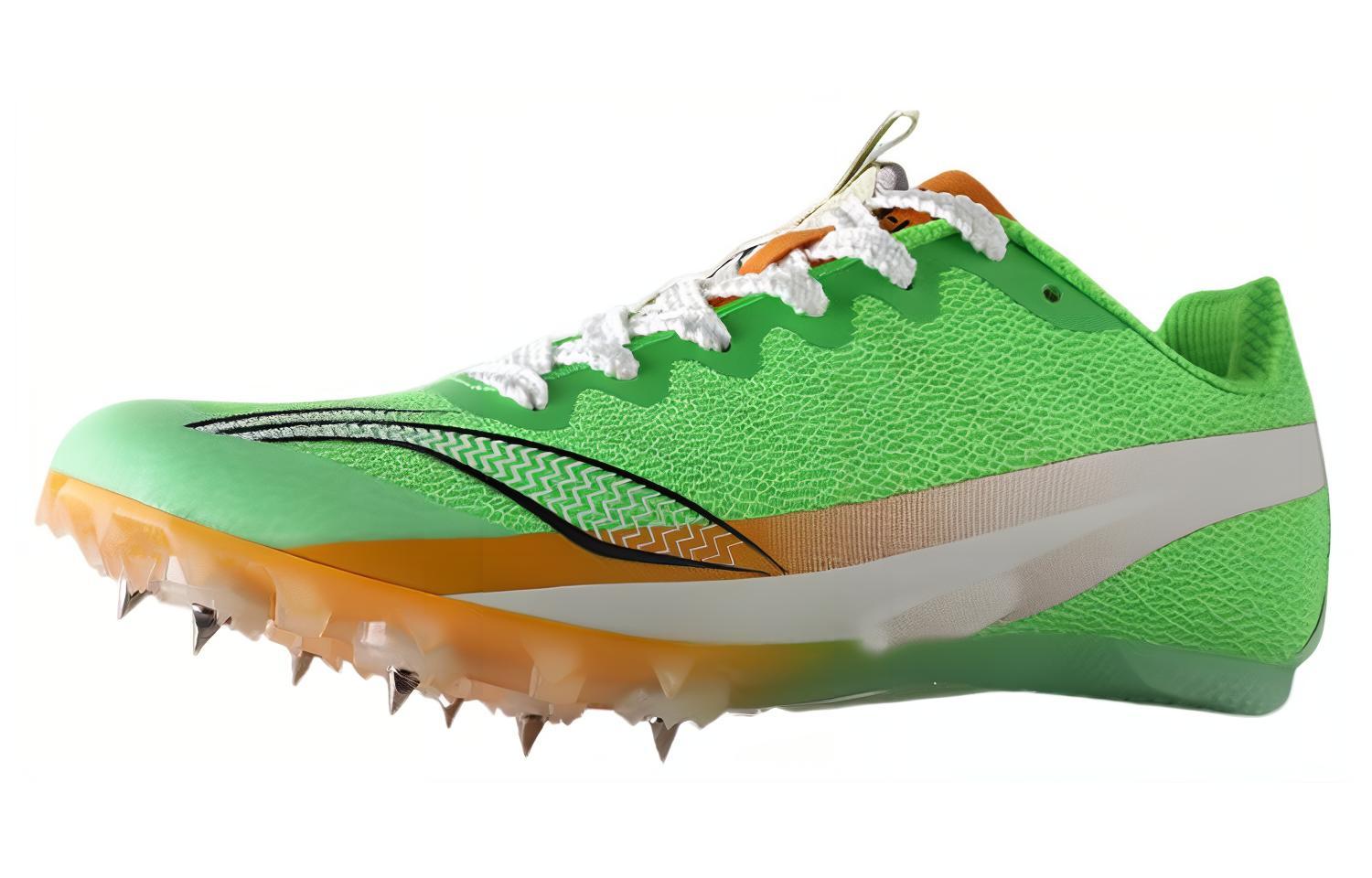 Li Ning Удобная амортизация Нескользящие Низкие Беговые Кроссовки Мужские Зеленые LJJT911-6 43
