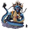 TAMASHII NATIONS Figuarts ZERO Super Fierce Battle ONE PIECE Kaido of the Beasts - Double Dragons - Approx. 300mm PVC & ABS Pre-painted Complete Figur
