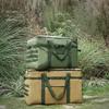 Borsa Portaoggetti Multifunzionale da Esterno 53/81L, Grande Capacità Viaggio e Campeggio Picnic Tenda Sacco a Pelo, Borsa Portatile Impermeabile