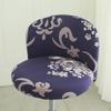 Universal Arc-shaped Chair Cover Cushion Backrest Computer Office Negotiation Meeting Seat Cover Milk Tea Shop Chair Stool