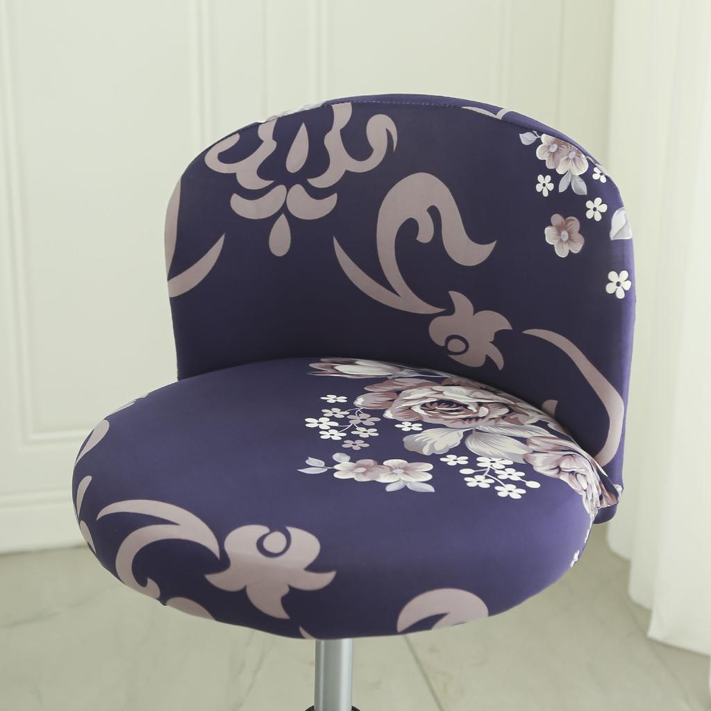 Universal Arc-shaped Chair Cover Cushion Backrest Computer Office Negotiation Meeting Seat Cover Milk Tea Shop Chair Stool