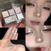 5-Color Eyeshadow Palette Pearl Glitter Under-eye Glitter Nose Highlight Sparkling Eyeshadow, 1 Pcs, Glitter Eye Glitter