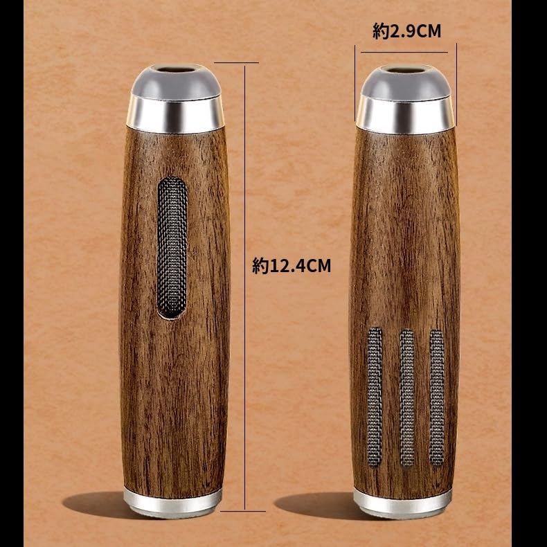 Portable Ashtray, Car Ashtray, Smoke Ashtray, Wooden, Lightweight, Ash Won't Fall Out, Prevents Ashes