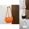 Chic Simple Fashion Pu Material Heart Embroidered Single Shoulder Bag For Women