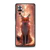 Animal The Fox Phone Case Cover for Redmi 13C 10C Note 13 12 10 11 Pro Plus 7 8T K40 K50 Gaming Pro Plus 5G Soft Shell Capas Bag