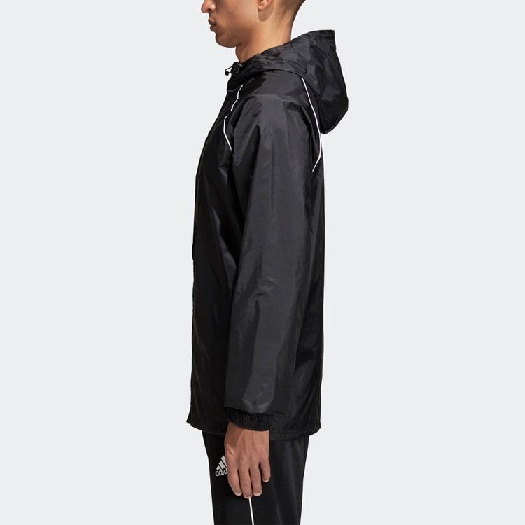 Adidas Core18 Rn Woven Hooded Football Jacket Men Jacket Black CE9048