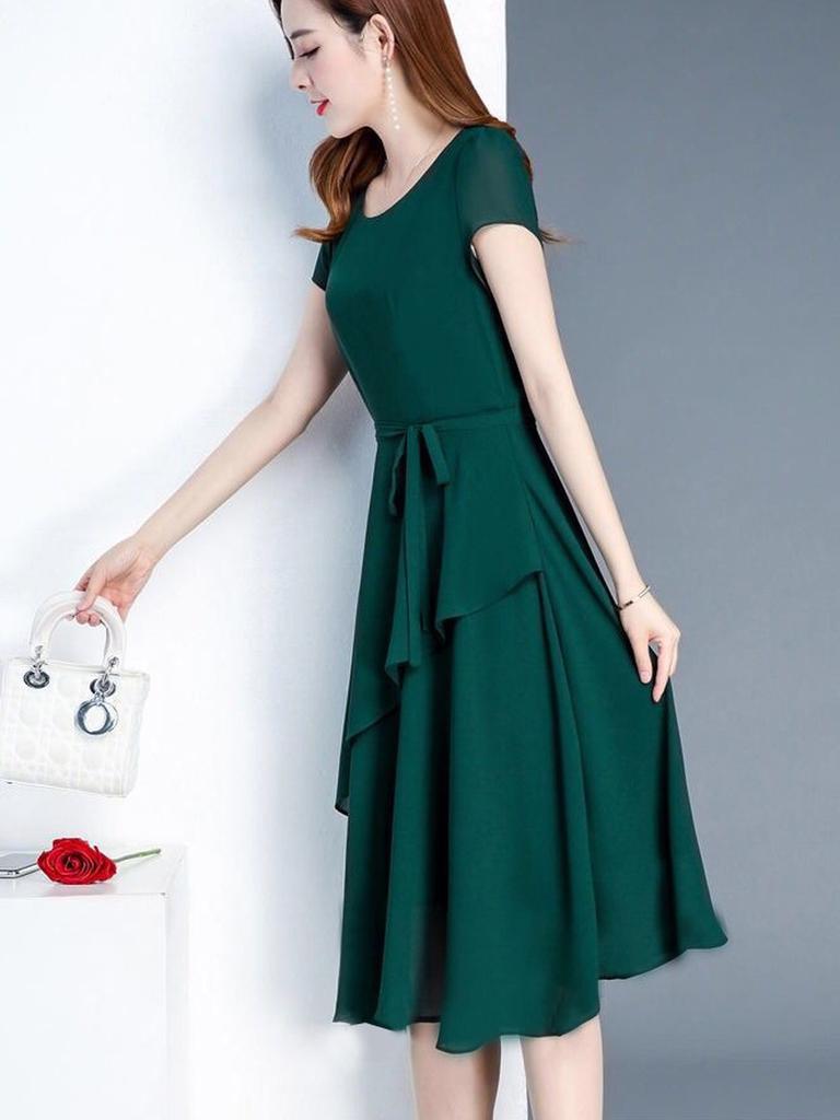 New Summer Slimming Bodycon Long Sleeve Maxi Dress for Women