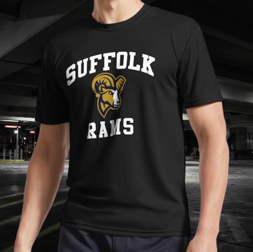 

Suffolk - Curved College Font Active - 1900s Active T-Shirt Funny Size S to 5XL 4XL