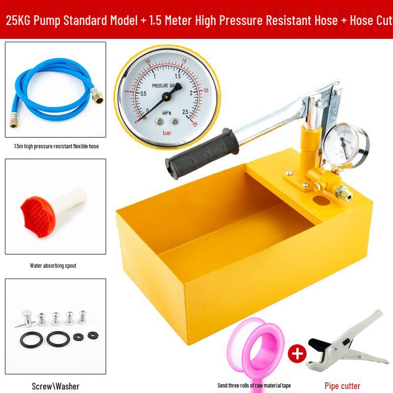 Manual Pressure Test Pump for PPR Water Pipes and Leak Detection