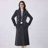 Conjunto de Traje Gris para Mujer - Otoño/Invierno 2025 Ropa Profesional para Estudiantes Universitarios - Atuendo Elegante para Entrevistas y Viajes