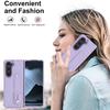 Crossbody Wristband Wallet Leather Case For Samsung Galaxy Z Fold 7 6 5 4 5G Double Magnetic Button Card Slot Wrist Design Cover