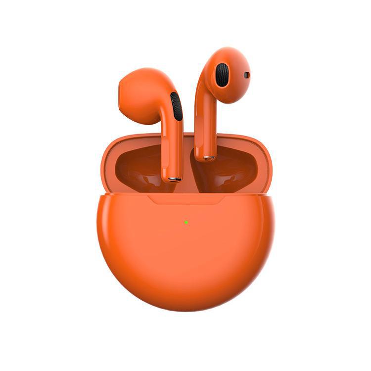 Zestaw słuchawkowy Bluetooth Pro6: 6. generacja, redukcja szumów, długi czas pracy na baterii, bezprzewodowe akcesorium mobilne.