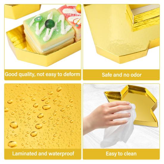 2025 Graduation Charcuterie Number Box 10" Fillable Cardboard Letter Tray Chocolate Candy Cake Box for Grad Party Supplies