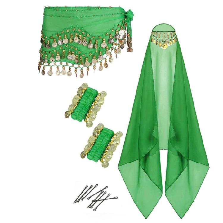 Belly Dance Stage Costume Lightweight Fabric Belly Dance Clothes For Comfort And Freedoms Of Movement