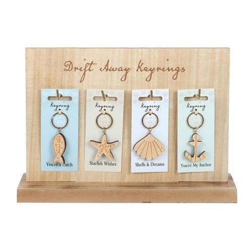 Something Different Drift Away Nautical Keyring (Pack of 24)