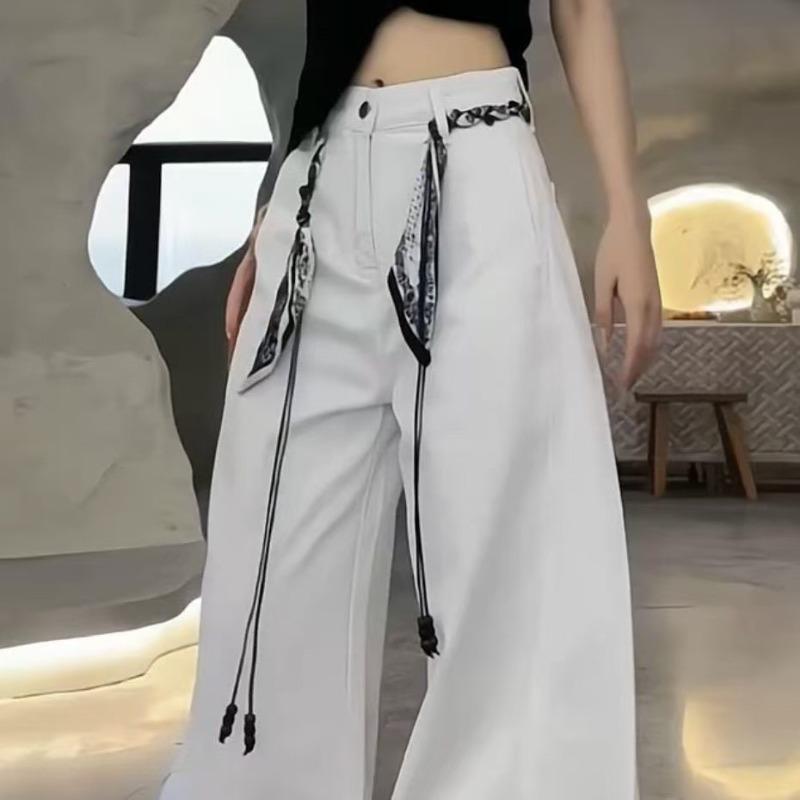Modisches Ethno-Vintage-Seidenschal-Handgefertigter gewachster Nylonkordelgürtel – Elegante und vielseitige dekorative Kordel für Jeans
