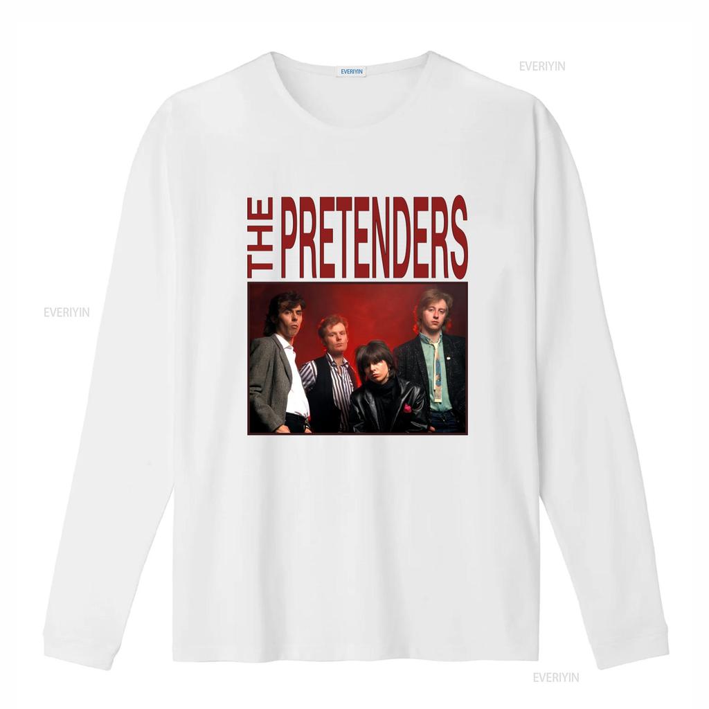 The Pretenders Rock Band T Shirt Heavy Cotton Musician Inspired Best Seller Vintage Washed Designer Clothes Streetwear