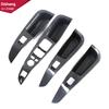 For BMW X5 G05 2025-2025 LHD Car ABS Material Window Button Frame Door Glass Lift Panel Decorative Stickers Interior Accessories