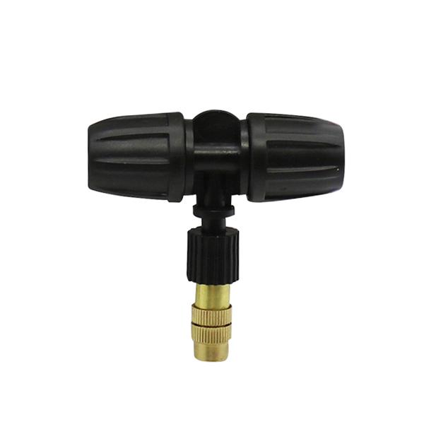 30 Pcs Gold Garden Irrigation Agricultural Atomizing Sprinklers Atomizing Sprayers Copper Misting Fog Cooling Nozzles 4/7mm Hose