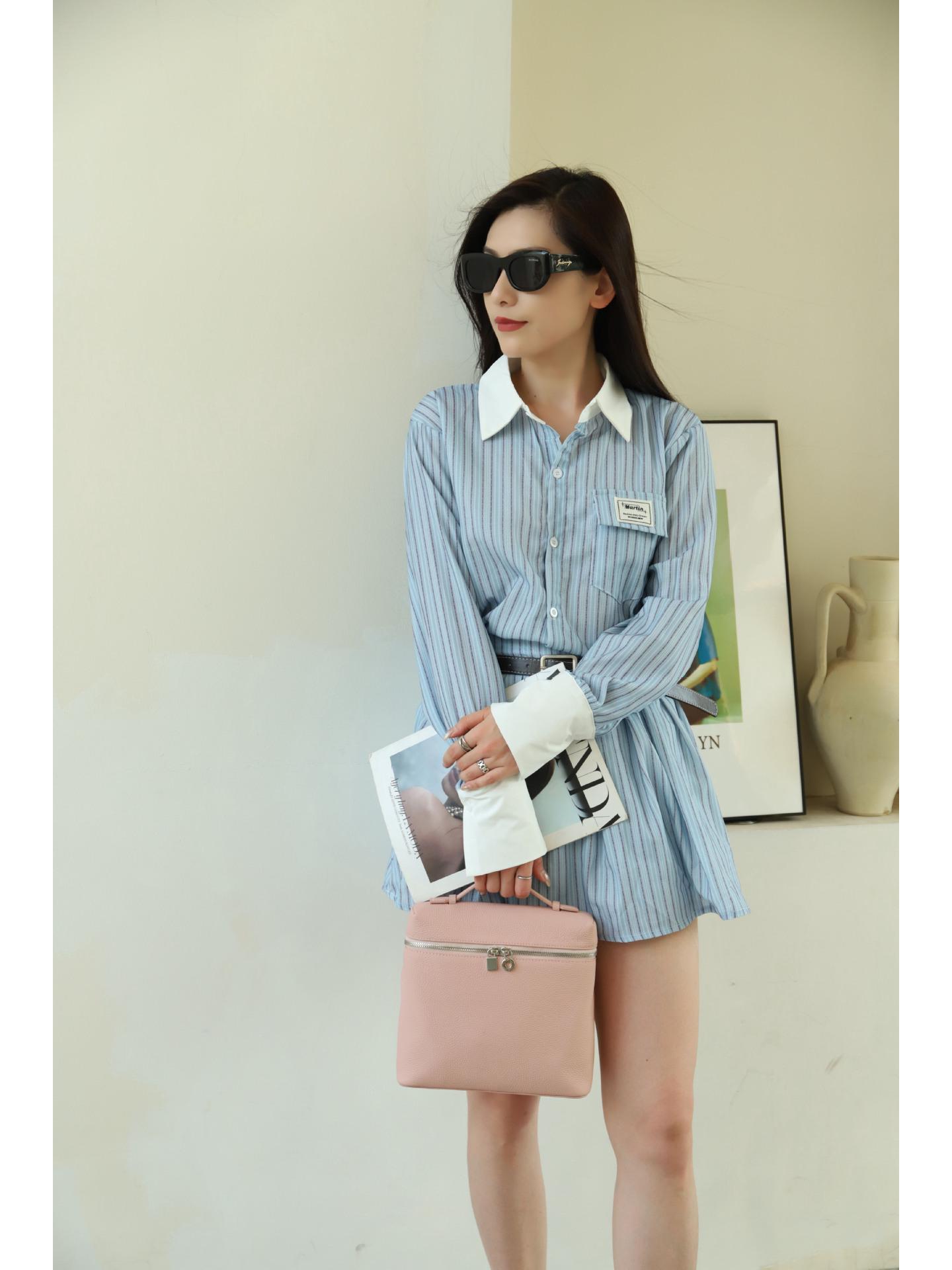 

Жіночий повсякденний рюкзак та сумка з натуральної шкіри LP - Велика місткість, Високий клас, Простий дизайн, Багатофункціональний 24x10x22 CM