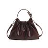 2026 New Fashion Portable Cloud Bag Femininity One Shoulder Crossbody Niche Design Hong Kong Style Folded Handbag