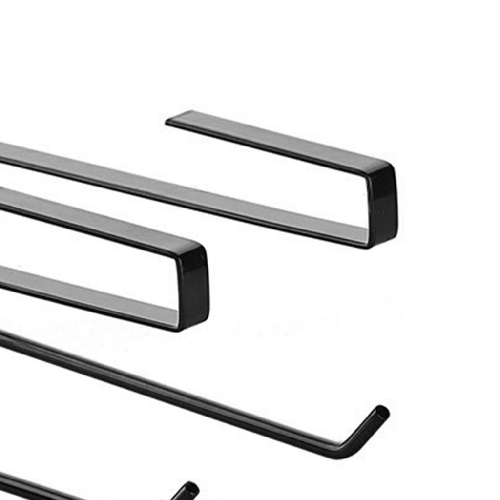Under Cabinet Paper Towel Holder Dual Hanging Rack Multifunction Metal Kitchen Paper Towel Holder